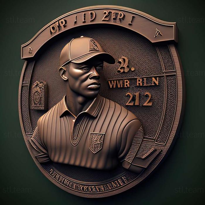 3D модель Тайгер Вудс PGA Tour 12 Игра Мастерс (STL)